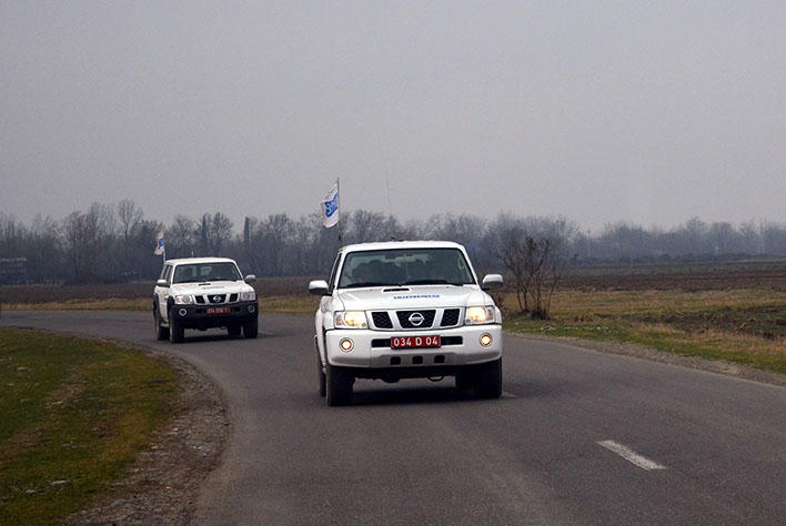 Мониторинг ОБСЕ на линии соприкосновения войск Азербайджана и Армении завершился без инцидентов