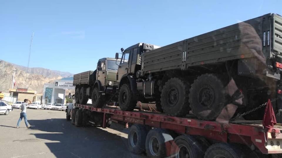 Rusiya İran vasitəsilə Ermənistana yenidən hərbi texnika göndərdi — FOTOLAR