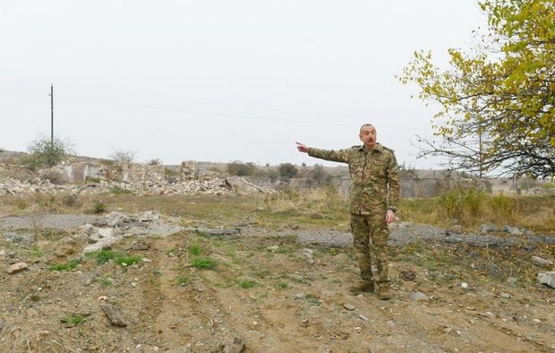 Dövlət başçısı: “Dağıdılmış Füzuli şəhəri erməni faşizminin canlı şahididir”