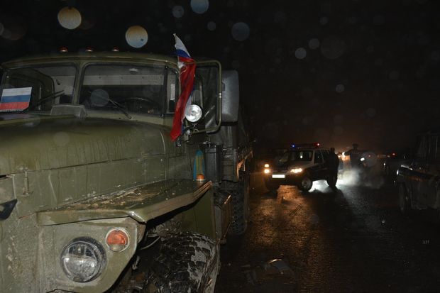 Тяжелое ДТП в Карабахе с участием машины российских миротворцев: погибли два человека