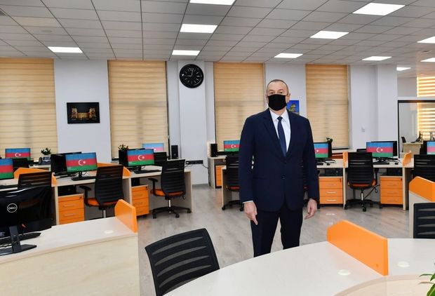 İlham Əliyev AZƏRTAC-ın yeni binası ilə tanış oldu - YENİLƏNİB + FOTO/VİDEO