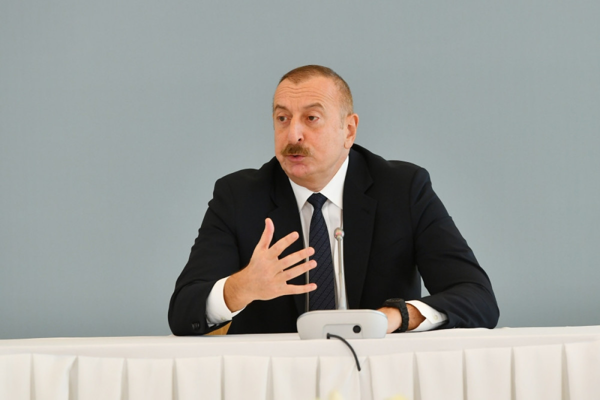Azərbaycan Prezidenti: “Biz Ukraynanın ərazi bütövlüyünü dəstəkləyirik və bunu açıq şəkildə edirik”